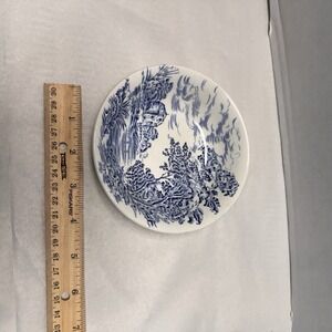 Wedgwood Countryside Blue Berry Bowl  5 1/8" Enoch England‎  Excellent